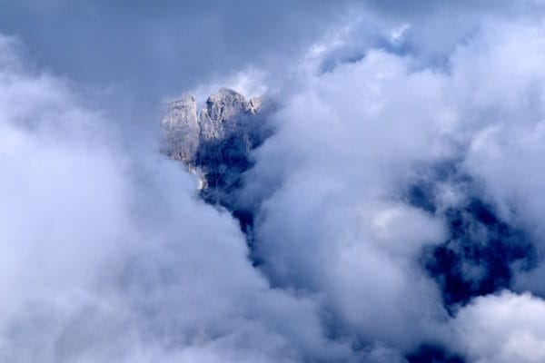Anxiety can feel like your head is in the clouds.