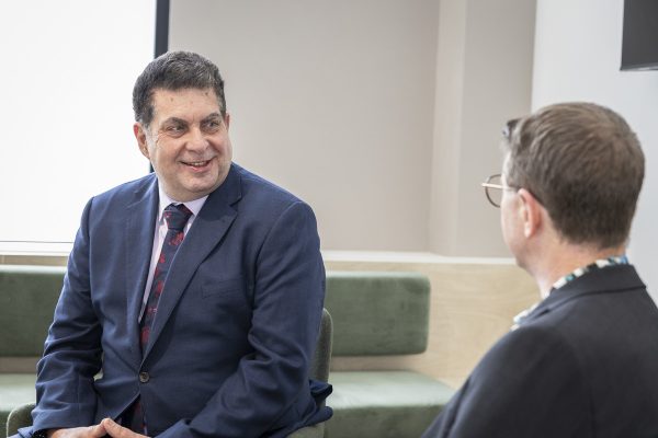 A high performing professional in his day program treatment session at The Banyans Health Plus