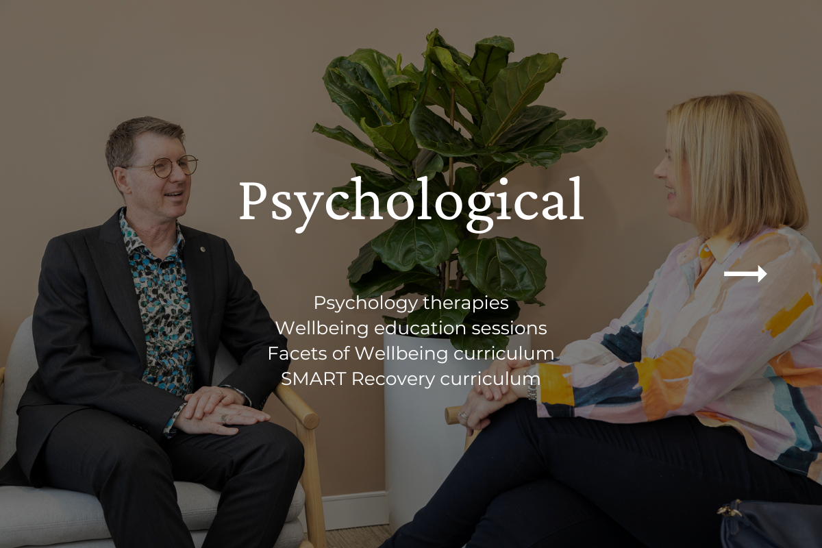 Psychologist talking to a patient about addiction treatment for alcohol