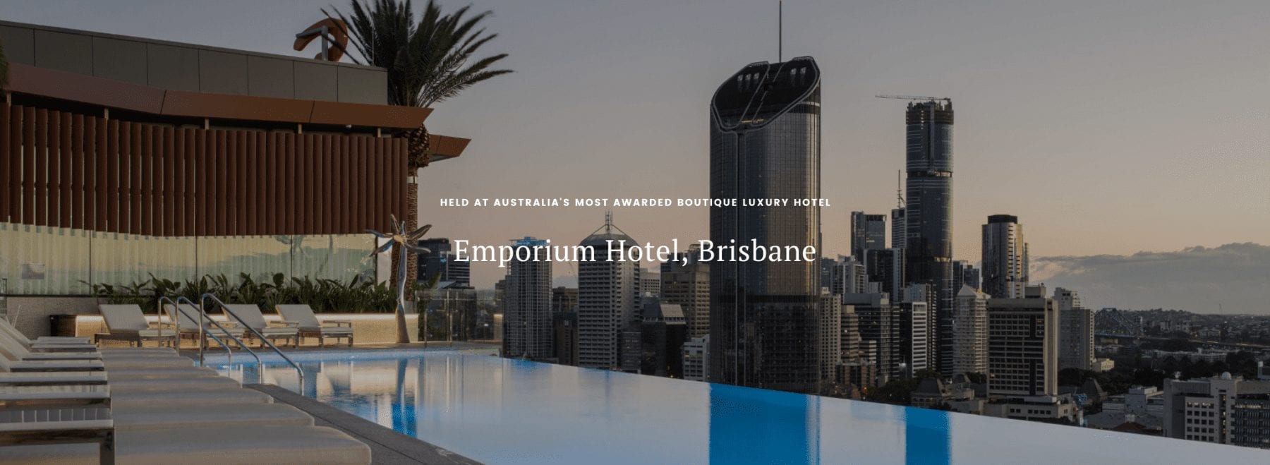 A wellbeing retreat is being held at Emporium Hotel, Brisbane.