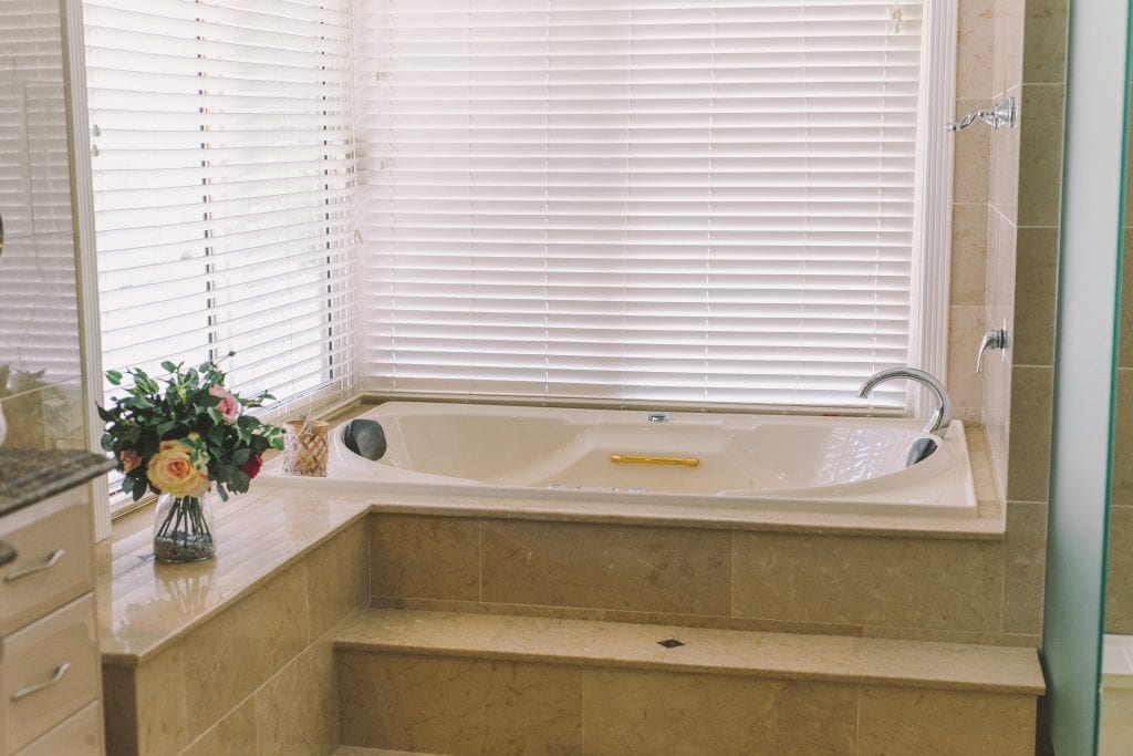 A gorgeous bathtub at The Banyans' suite