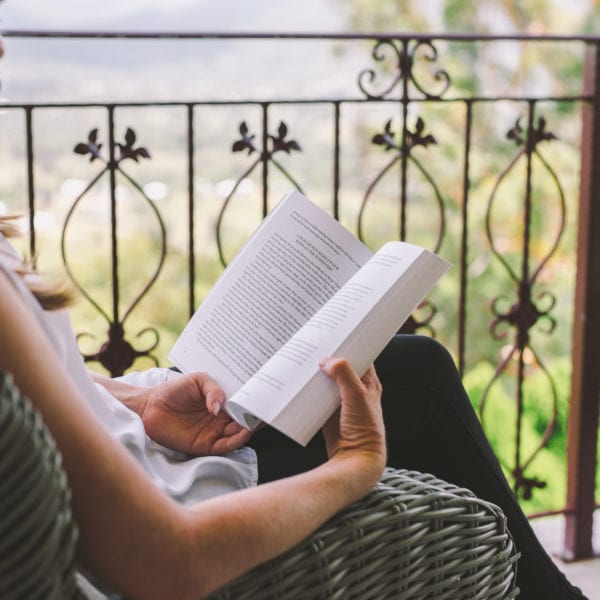 Woman reading