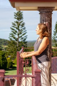 Woman undertaking The Banyans programs for anxiety from alcohol addiction