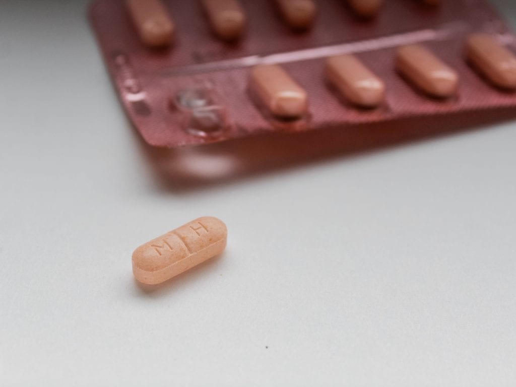 Image of medication which can be a helpful treatment to help anxiety