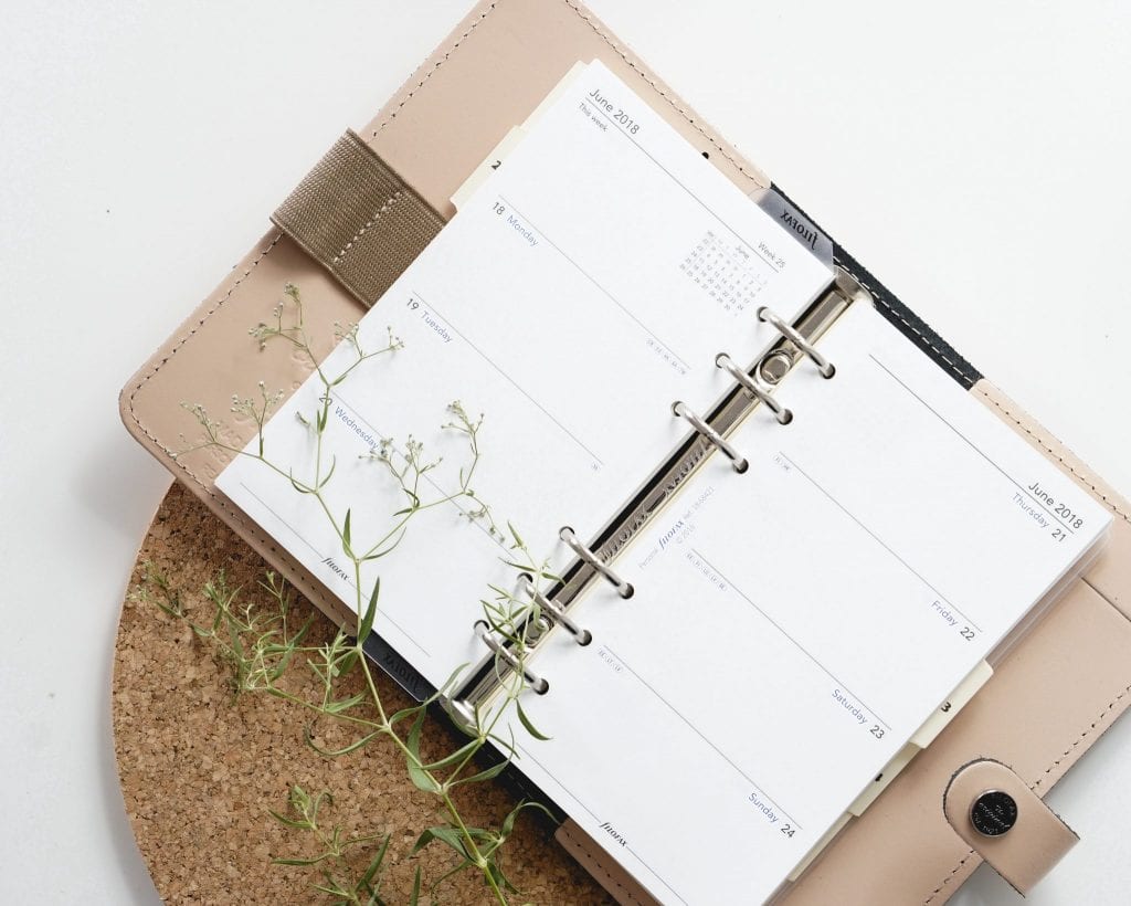 A planner is a great alternative to alcohol this Christmas.