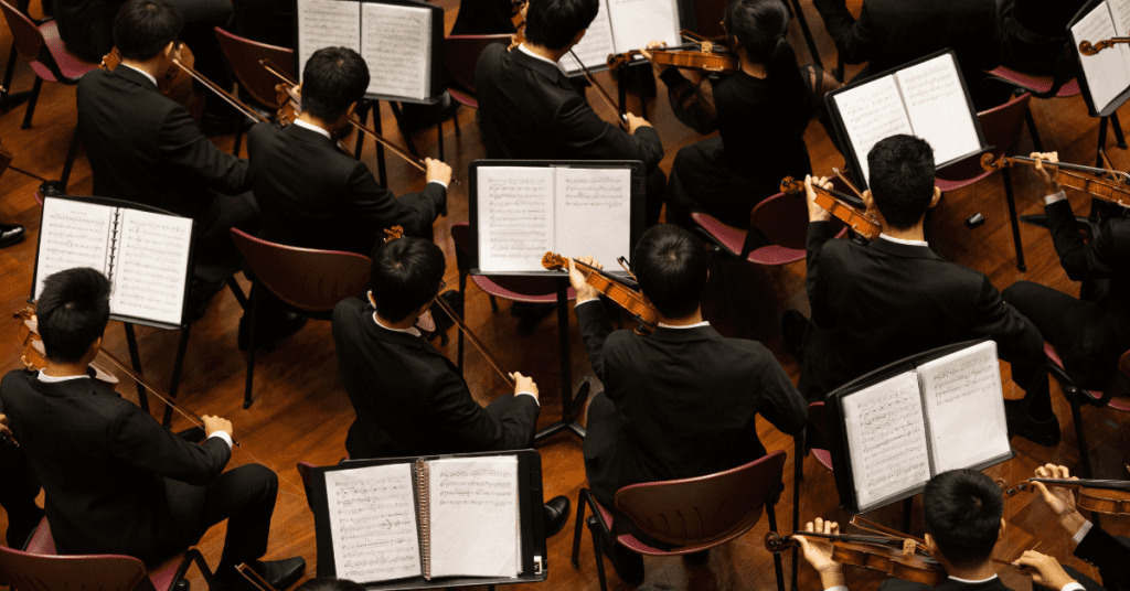 In the same way an orchestra requires focus and attention, stress can give us that same response