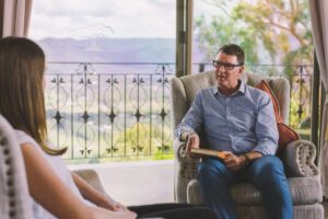 Psychology session at The Banyans, Victoria's preferred wellness retreat