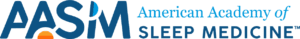 Logo for the American Academy of Sleep Medicine